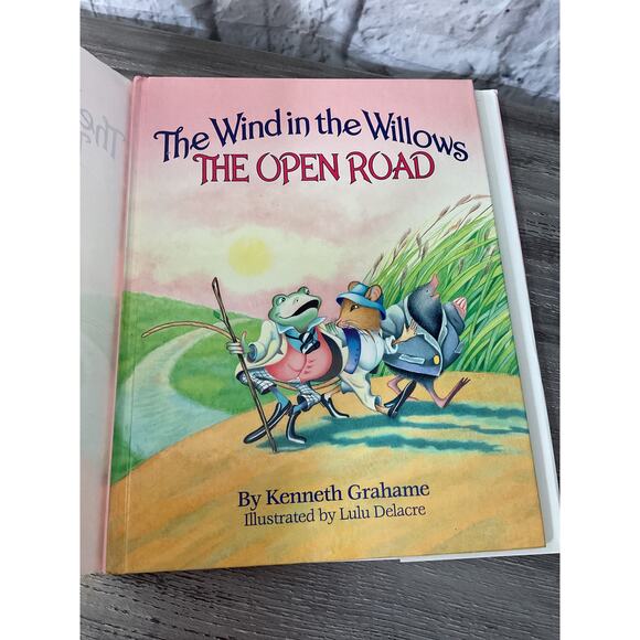 1985 The Wind in the Willows Hardcover The Open Road Kenneth Grahame - Picture 3 of 8
